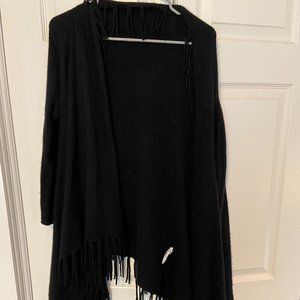 Black Cashmere Cardigan